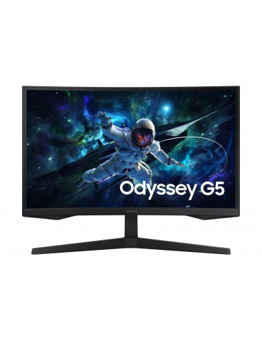 Samsung Odyssey G5 G55C pantalla para PC 68,6 cm (27") 2560 x 1440 Pixeles Wide Quad HD LED Negro