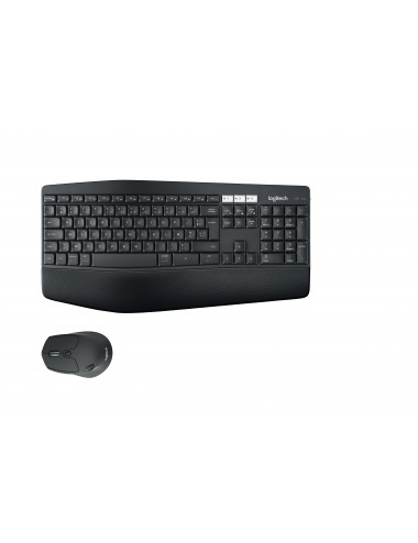 Logitech MK850 Performance tastiera Mouse incluso Universale RF senza fili + Bluetooth AZERTY Francese Nero