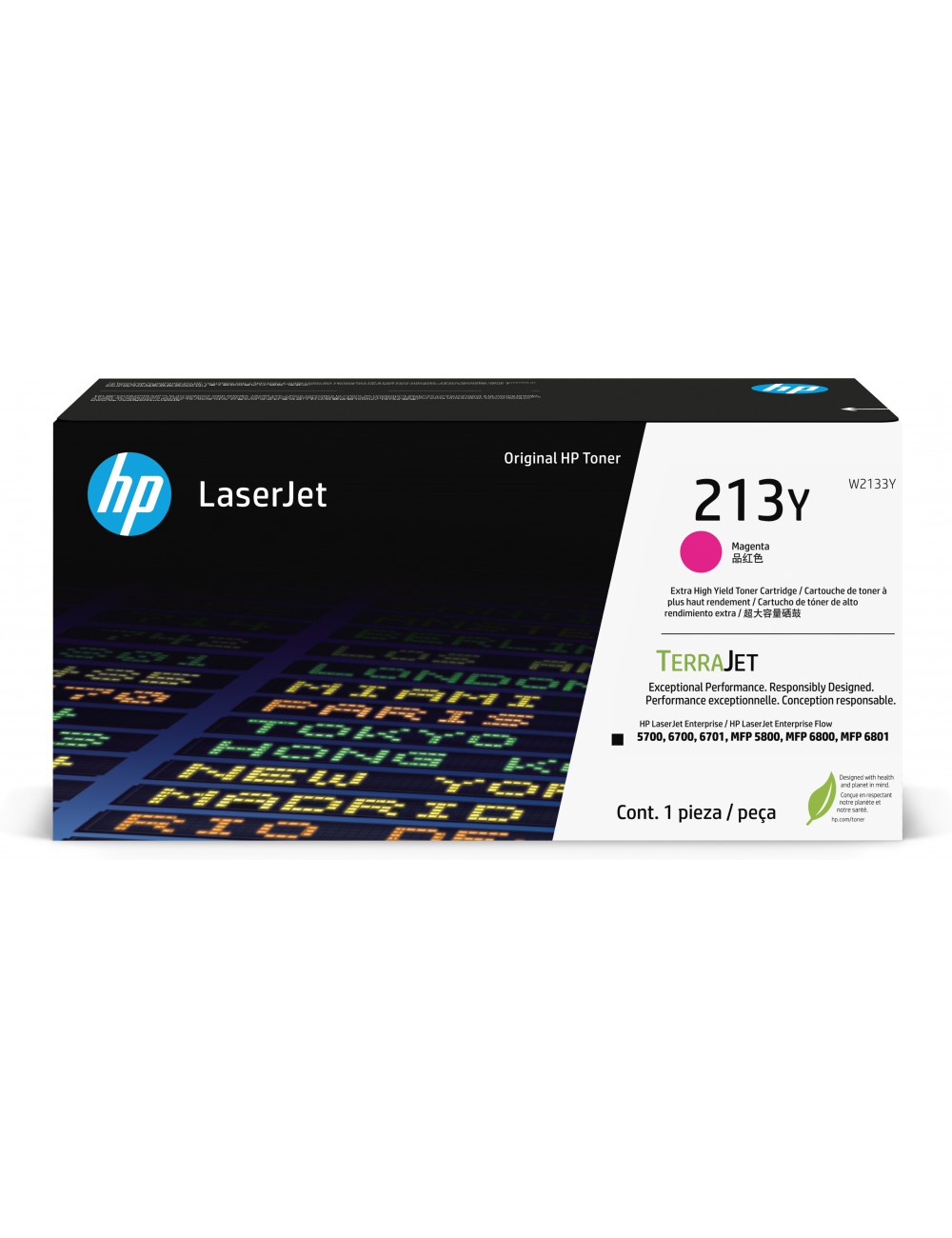 HP Cartuccia toner originale magenta ad altissima capacità LaserJet 213Y