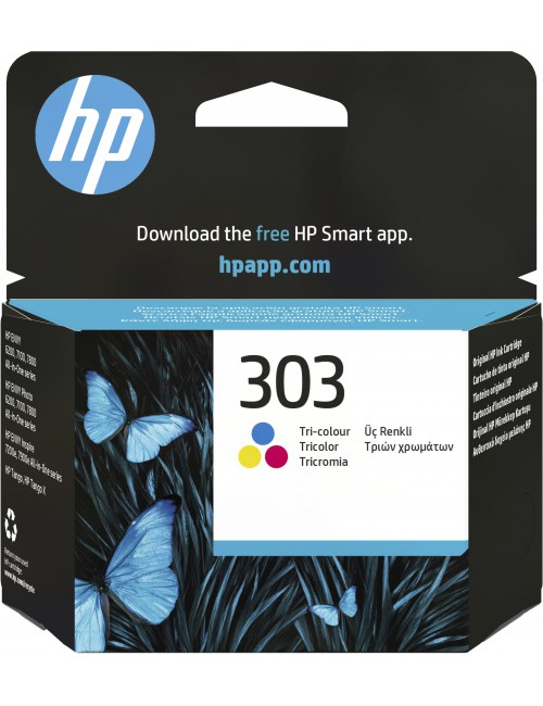 HP Cartouche d’encre 303 trois couleurs authentique