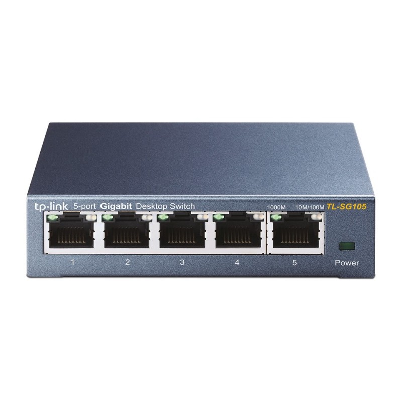 TP-Link TL-SG105 Non-géré Gigabit Ethernet (10/100/1000) Noir TP-Link TL-SG105 Non-géré Gigabit Ethernet (10/100/1000) Noir