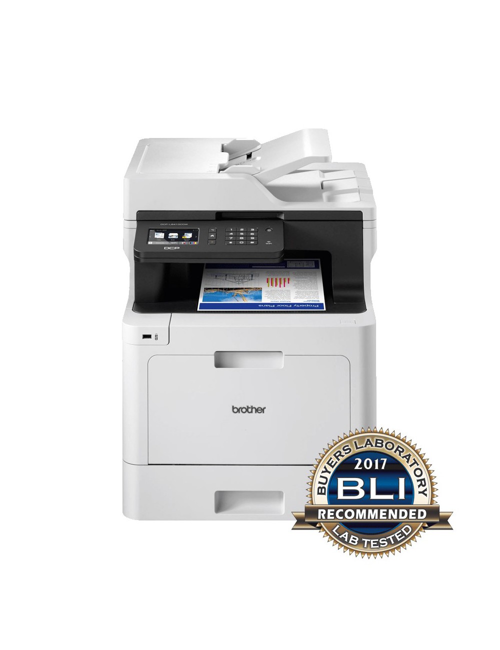 Brother DCP-L8410CDW Imprimante multifonction 3-en-1 laser couleur WiFi