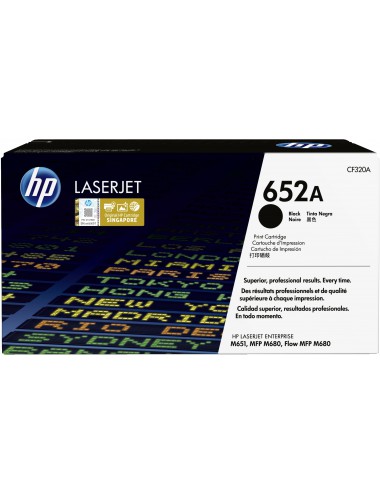 HP 652A toner noir LaserJet authentique