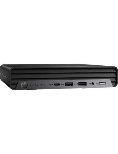 HP Elite 600 G9 Intel® Core™ i5 i5-13500T 8 Go DDR5-SDRAM 256 Go SSD Windows 11 Pro Mini PC Noir