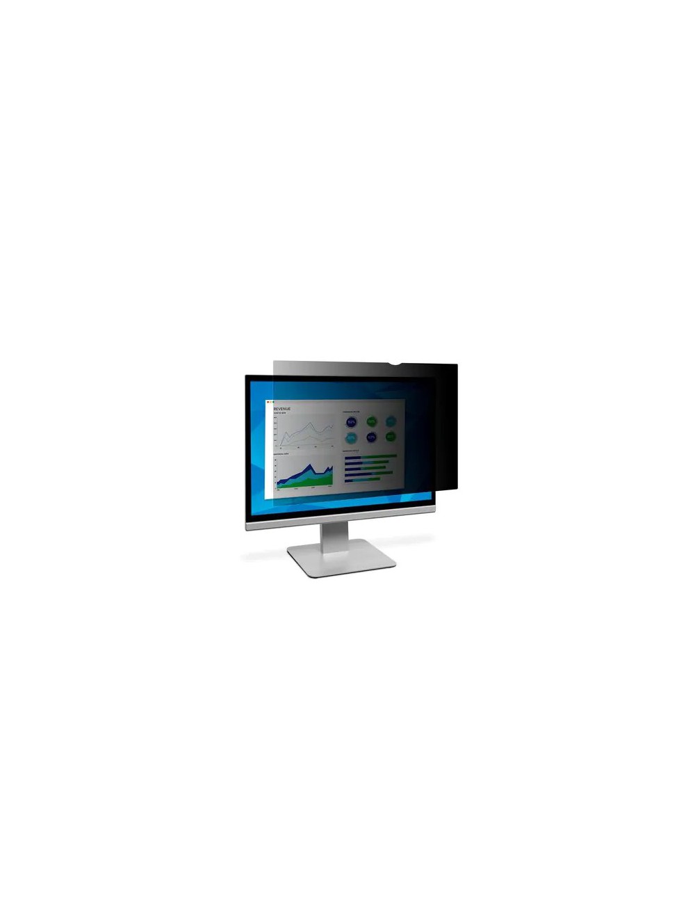 3M Filtro privacidad 20 pulg monitor, 16 9, PF200W9B