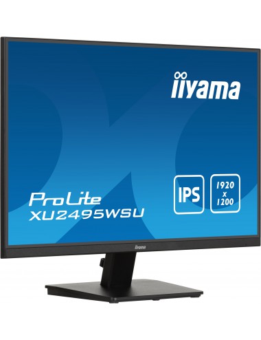 iiyama ProLite XU2495WSU-B7 Monitor PC 61 cm (24") 1920 x 1200 Pixel 4K Ultra HD LED Nero