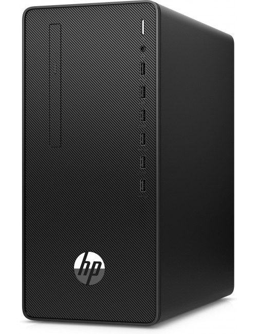 HP 295 G8 AMD Ryzen™ 5 5600G 8 Go DDR4-SDRAM 256 Go SSD Windows 11 Pro Micro Tower PC Noir