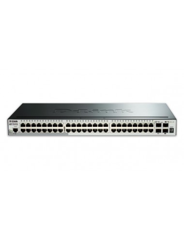 D-Link DGS-1510-52X commutateur réseau Géré L3 Gigabit Ethernet (10 100 1000) 1U Noir