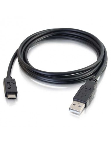 C2G 2m, USB2.0-C USB2.0-A câble USB USB C USB A Noir