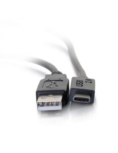 C2G 2m, USB2.0-C USB2.0-A câble USB USB C USB A Noir