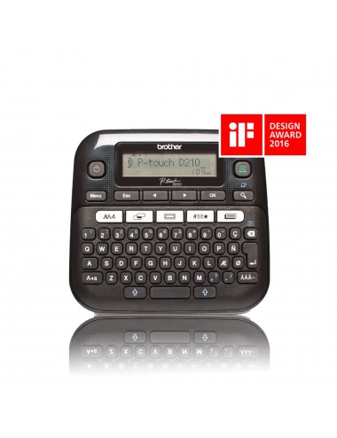 Brother PT-D210 impresora de etiquetas Transferencia térmica 180 x 180 DPI 20 mm s QWERTY