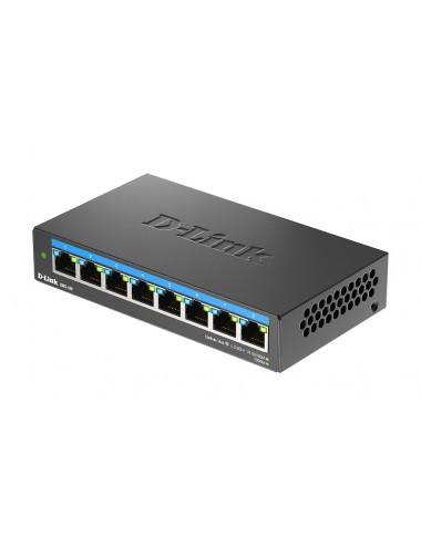 D-Link DMS-108 Non gestito L2 2.5G Ethernet (100 1000 2500) Nero