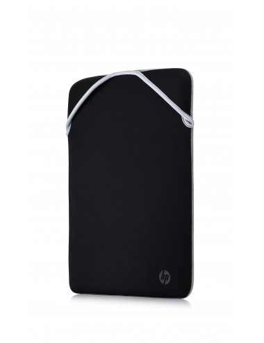 HP 15.6" Neoprene Reversible Sleeve 39,6 cm (15.6") Custodia a tasca Nero, Argento