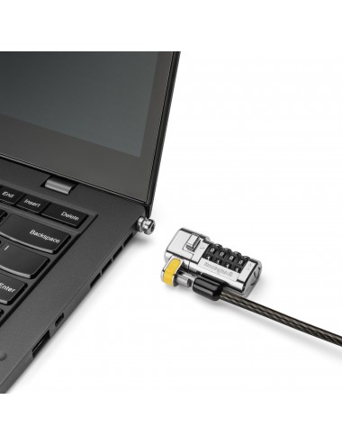 Kensington Lucchetto universale ClickSafe® con combinazione per laptop, con codice master