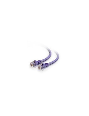 C2G 1.5m Cat5e 350MHz Snagless Patch Cable câble de réseau Violet 1,5 m