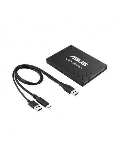 ASUS USB 3.1 Enclosure Caja externa para unidad de estado sólido (SSD) Negro