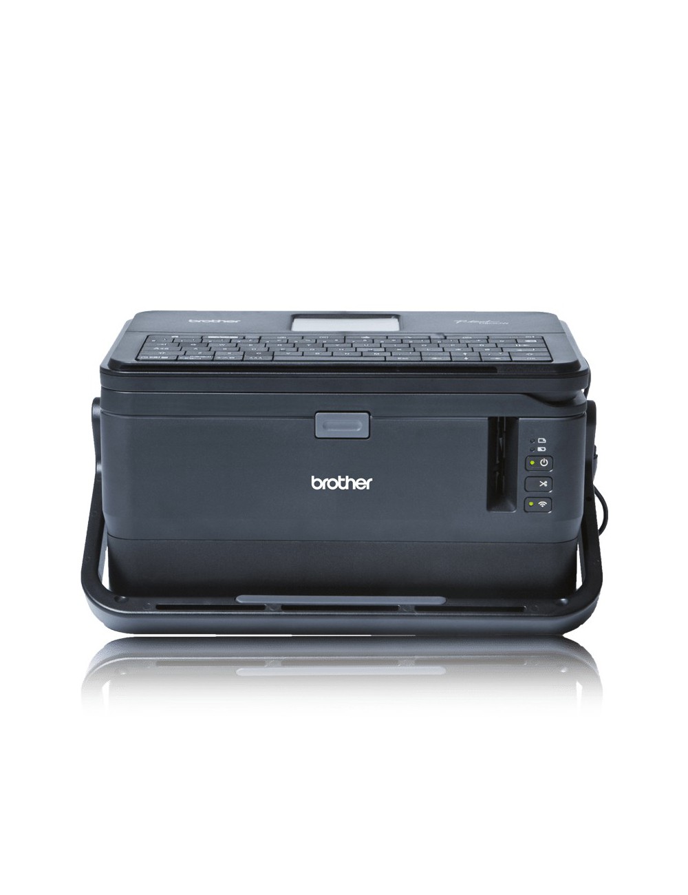 Brother PT-D800W stampante per etichette (CD) Trasferimento termico 360 x 360 DPI 60 mm s Con cavo e senza cavo TZe Wi-Fi QWERTY