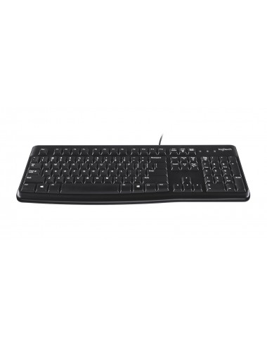 Logitech Keyboard K120 for Business tastiera Universale USB QWERTY Inglese Nero