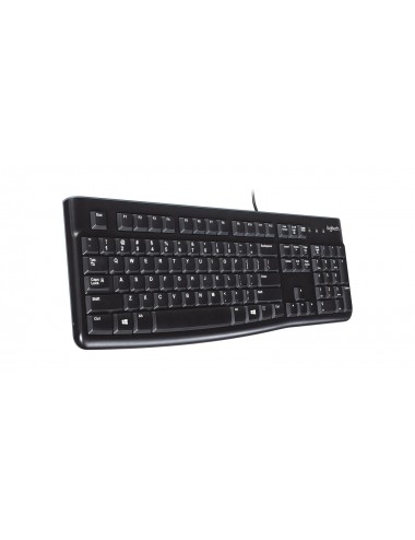 Logitech Keyboard K120 for Business tastiera Universale USB QWERTY Inglese Nero