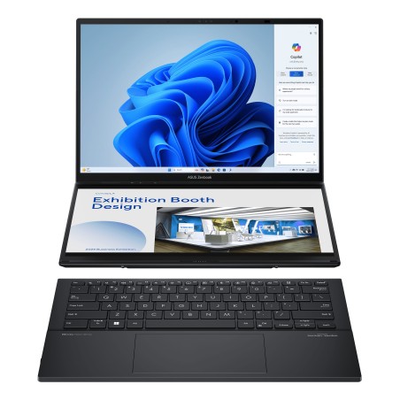 ASUS Zenbook Duo UX8406CA-PZ011W Intel Core Ultra 9 285H Hybride (2-en-1) 35,6 cm (14") Écran tactile 3K 32 Go LPDDR5x-SDRAM 1