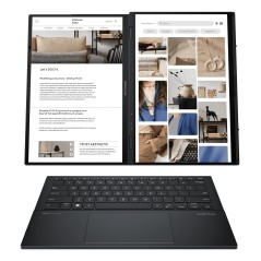 ASUS Zenbook Duo UX8406CA-PZ011W Intel Core Ultra 9 285H Hybride (2-en-1) 35,6 cm (14") Écran tactile 3K 32 Go LPDDR5x-SDRAM 1