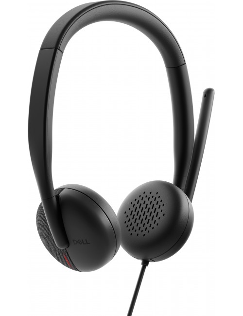 DELL WH3024 Casque Avec fil Arceau Appels Musique USB Type-C Noir