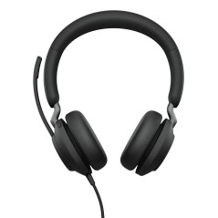 Jabra Evolve2 40 SE Casque Avec fil Arceau Bureau Centre d'appels USB Type-C   USB Type-A Noir