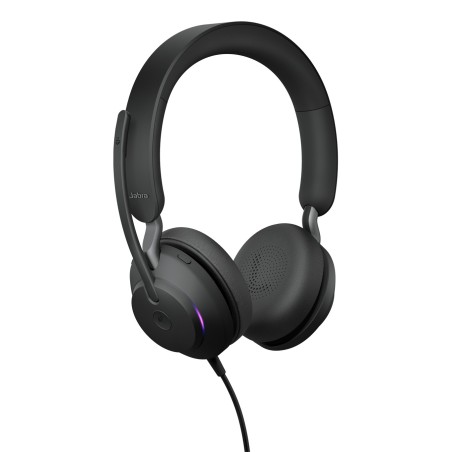Jabra Evolve2 40 SE Casque Avec fil Arceau Bureau/Centre d'appels USB Type-C / USB Type-A Noir