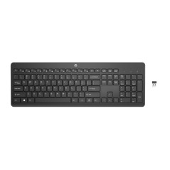 HP 230 BLK WL KBD clavier Universel RF sans fil Noir