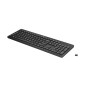 HP 230 BLK WL KBD clavier Universel RF sans fil Noir HP 230 BLK WL KBD clavier Universel RF sans fil Noir