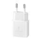 Samsung EP-T1510NWEGEU chargeur d'appareils mobiles Universel Blanc Secteur Charge rapide Intérieure
