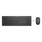 HP 230 WL MOUSE+KB COMBO FR clavier Souris incluse Bureau RF sans fil Noir