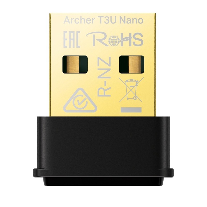 TP-Link Archer T3U Nano WLAN 1267 Mbit/s TP-Link Archer T3U Nano WLAN 1267 Mbit/s