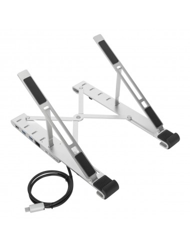 Targus AWU100005GL supporto per laptop Supporto per computer portatile Argento 39,6 cm (15.6")