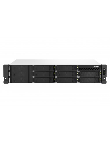 QNAP TS-864EU-8G server NAS e di archiviazione Armadio (2U) Intel® Celeron® 8 GB DDR4 QNAP Turbo System Nero