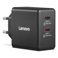 Lenovo 40AW065BEU adaptateur de puissance & onduleur Intérieur & extérieur 65 W Noir