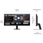 LG 29U511A-B écran plat de PC 73,7 cm (29") 2560 x 1080 pixels WFHD LCD Noir