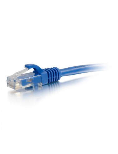 C2G Câble de raccordement réseau Cat6 avec gaine non blindé (UTP) de 5 M - Bleu