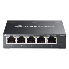 TP-Link Omada ES205G commutateur réseau Géré Gigabit Ethernet (10 100 1000) Noir