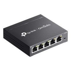 TP-Link Omada ES205G commutateur réseau Géré Gigabit Ethernet (10 100 1000) Noir