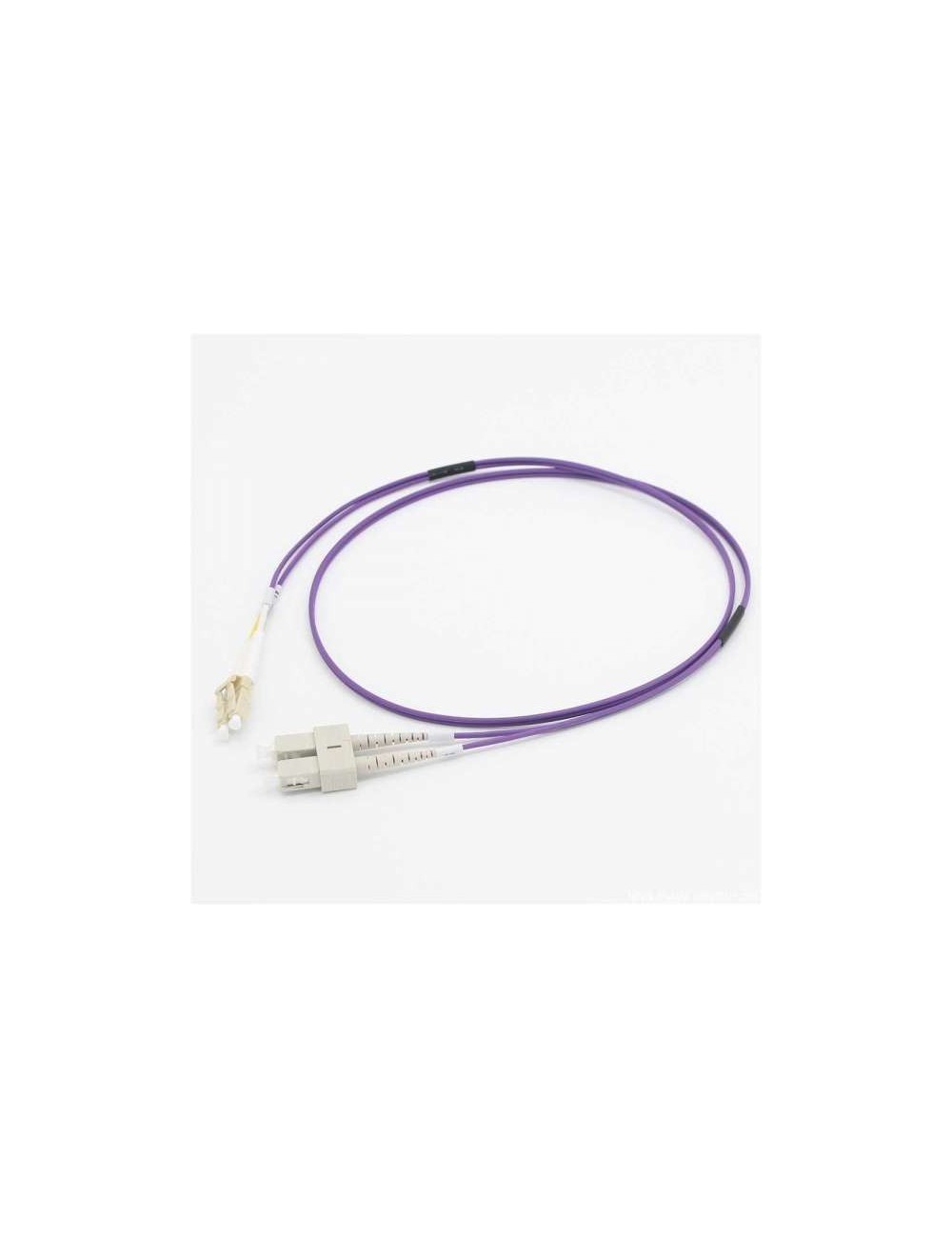 C2G CABLE DE FIBRA LC SC OM4 LSZH DE 2 M - VIOLETA