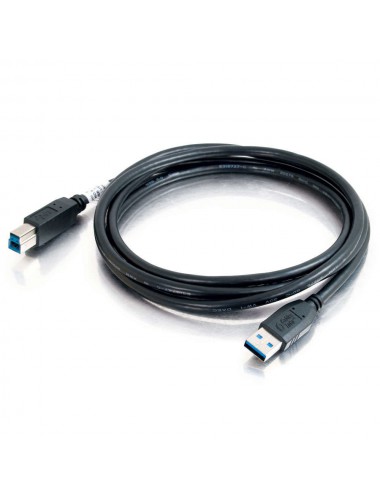 C2G 2m USB 3.0 cable USB USB 3.2 Gen 1 (3.1 Gen 1) USB A USB B Negro