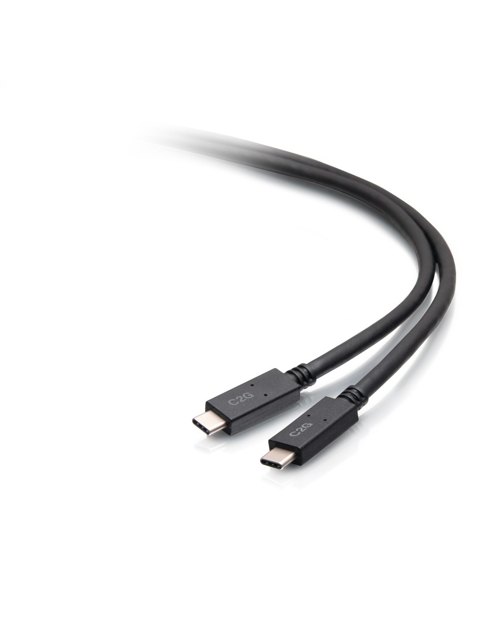 C2G Câble USB-C mâle vers USB-C mâle de 2 m (20V 3A) - USB 3.2 Gen 1 (5 Gbit s)