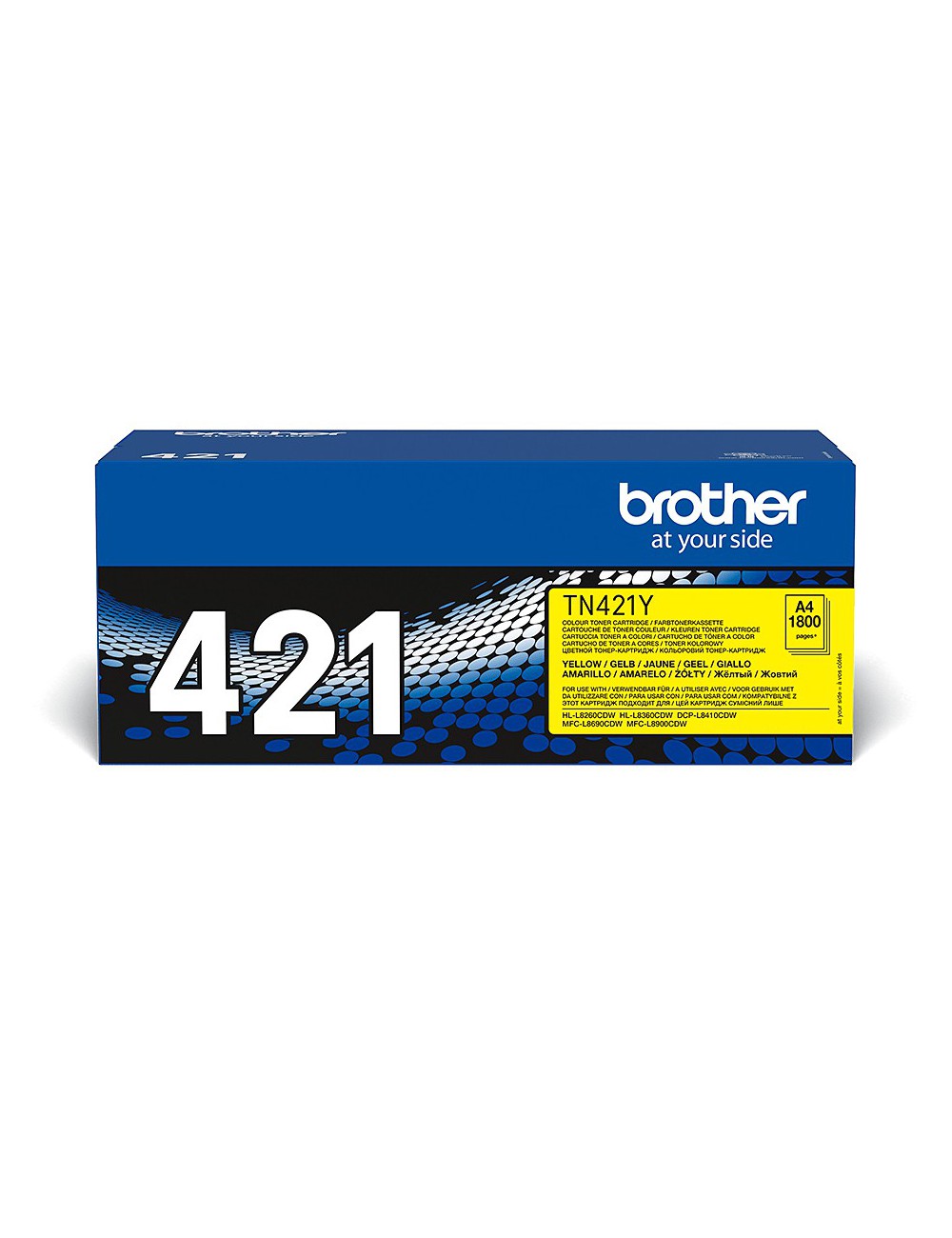 Brother TN-421Y - Cartouche de toner originale – Jaune