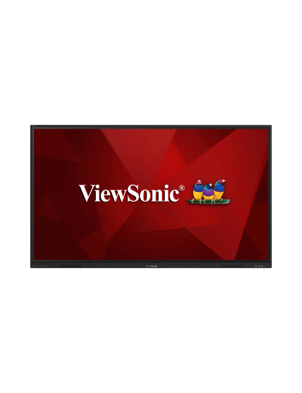 Viewsonic IFP86G1 tableau blanc interactif 2,18 m (86") 3840 x 2160 pixels Écran tactile Noir HDMI