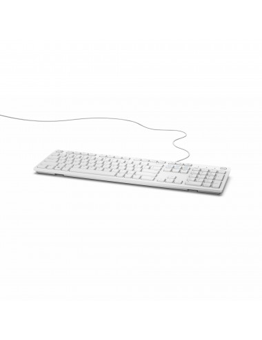 DELL KB216 clavier Universel USB AZERTY Français Blanc