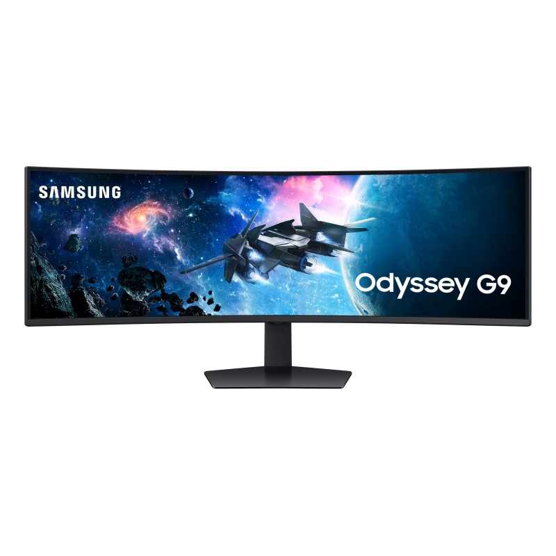 Samsung G95C écran plat de PC 124,5 cm (49") 5120 x 1440 pixels Dual QHD LED Noir Samsung G95C écran plat de PC 124,5 cm (49") 5120 x 1440 pixels Dual QHD LED Noir