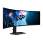 Samsung G95C écran plat de PC 124,5 cm (49") 5120 x 1440 pixels Dual QHD LED Noir Samsung G95C écran plat de PC 124,5 cm (49") 5120 x 1440 pixels Dual QHD LED Noir
