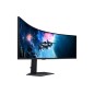 Samsung G95C écran plat de PC 124,5 cm (49") 5120 x 1440 pixels Dual QHD LED Noir Samsung G95C écran plat de PC 124,5 cm (49") 5120 x 1440 pixels Dual QHD LED Noir