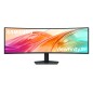 Samsung S95UC écran plat de PC 124,5 cm (49") 5120 x 1440 pixels Dual QHD LCD Noir Samsung S95UC écran plat de PC 124,5 cm (49") 5120 x 1440 pixels Dual QHD LCD Noir